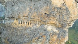 Con drones estudian sarcófagos de la cultura Chachapoyas