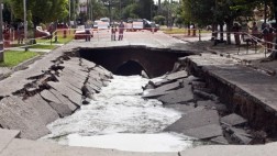 Argentina: La avenida que desapareció en medio de la tormenta