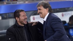 Simeone vs. Martino: un duelo que solo sabe de empates