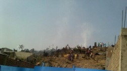 Incendio consumió siete viviendas en asentamiento humano de VMT