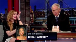 Oprah Winfrey hizo llorar a Lindsay Lohan en show de Letterman