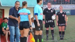 La réferi que fue piropeada por técnico: "No lo vi con malicia"