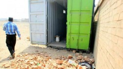 Emmsa denunció al MTC por romper muro del Mercado Santa Anita