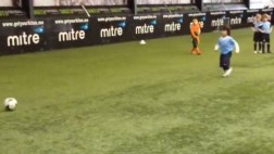 Hijo del 'Kun' Agüero da sus primeros pasos en el fútbol