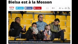 Bielsa fue a ver al Marsella en duelo ante el equipo de Deza