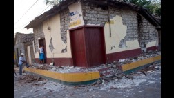 Terremoto de más de 6 grados vuelve a remecer Nicaragua