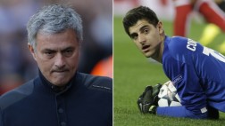 Mourinho amenaza con 'borrar' a Courtois si Atlético lo alinea