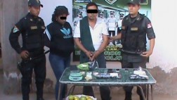 Policía decomisa más de 2 kilos de PBC camuflada en frutas