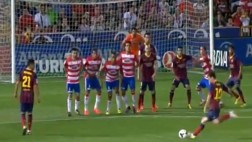 El tiro libre de Messi que pudo cambiar el rumbo del Barcelona