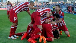 Atlético de Madrid venció 2-0 al Getafe y sigue líder absoluto