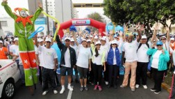 Miles de personas participaron de la Gran Caminata de Essalud