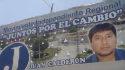 Áncash: candidato Juan Calderón insultó a policías en comisaría