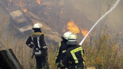 Chile: Incendio en los cerros de Valparaíso sigue activo