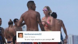 Paolo Guerrero y el mensaje de amor de Bárbara Evans