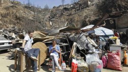 Incendio en Chile: Cinco familias peruanas perdieron su hogar