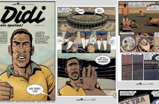 Cinco historias del pentacampeón mundial contadas en cómics