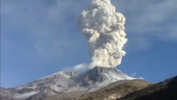 Ubinas: explosión de hoy sería la más fuerte desde el 2006