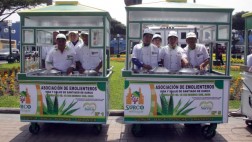 Emolienteros de Surco presentaron nuevos módulos y uniformes