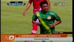 Sport Huancayo venció 2-1 a Cienciano en Urcos