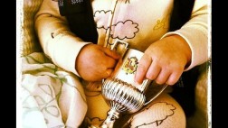 Casillas comparte tierna foto de su hijo con la Copa del Rey