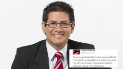 Erick Osores crea polémica por comentario sobre García Márquez