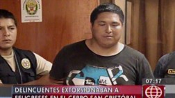 Detienen a extorsionadores de fieles en Cerro San Cristóbal