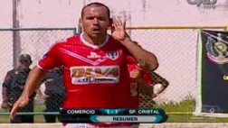 Cristal igualó 1-1 con Comercio y son seis partidos sin ganar