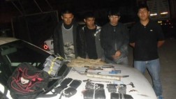 Villa el Salvador: PNP capturó 4 ladrones de comercios menores
