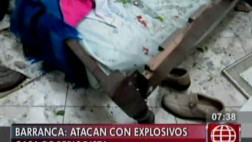 Barranca: delincuentes detonan explosivo en casa de periodista