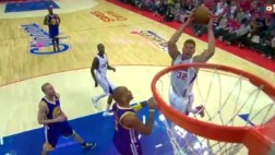 NBA: Blake Griffin 'vuela' por los cielos con esta clavada