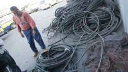 Se reducen levemente los robos de cables de telefonía