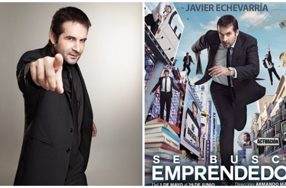 "Se busca emprendedor", nuevo unipersonal de Javier Echevarría