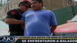 Pelea por cupos de construcción en Huaycán dejó 27 detenidos