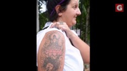 Sri Lanka: Mujer fue deportada por llevar tatuaje de Buda