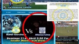 Real Garcilaso culpó a "hacker" de colgar imagen racista