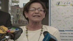 Susana Villarán apoyó cambios en el reglamento de tránsito