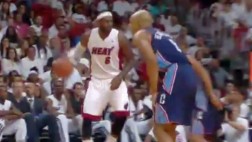 La genial maniobra de LeBron James en la victoria del Heat