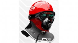Prueban supercasco que permite ver a través de la humareda