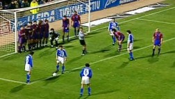 Vilanova le anotó un gol al Barcelona B cuando era futbolista