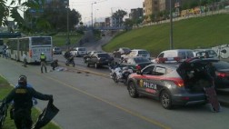 Metropolitano: hombre invade vía expresa y muere atropellado