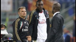 Mario Balotelli se molestó con Seedorf porque lo sacó del campo