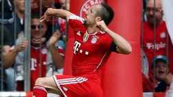 El preciso pase de Pizarro para que anote Ribéry ante Bremen