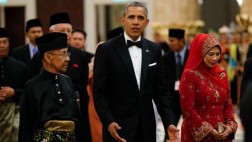 Obama evoca la pasión de su madre en cena de gala en Malasia