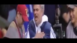 Mourinho y su desenfrenado festejó en el segundo gol de Chelsea
