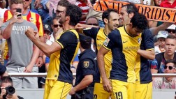 Atlético de Madrid ganó y está a dos triunfos de lograr la Liga