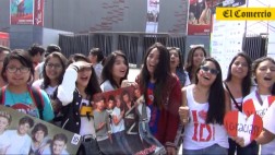 One Direction en Lima: así esperan las fans a horas del show