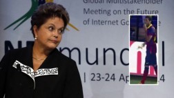 Rousseff elogió la reacción de Dani Alves contra el racismo