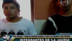 Dos sicarios de 19 años fueron capturados en Trujillo