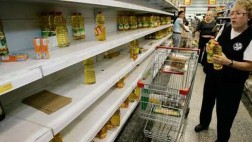 Venezuela está a punto de quedarse sin aceite y leche en polvo