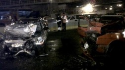 Choque frontal en Vía Evitamiento dejó dos muertos